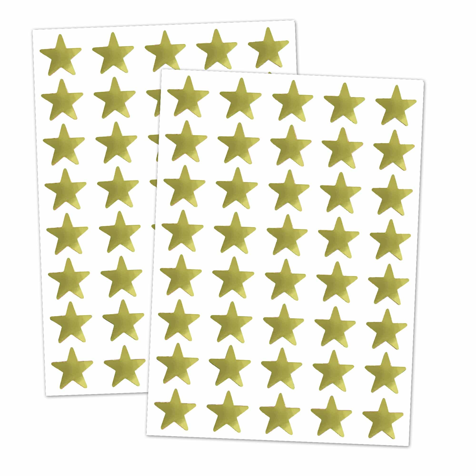 Gold Star Sticker Pattern Yellow  Gold star stickers, Star stickers, Gold  stars
